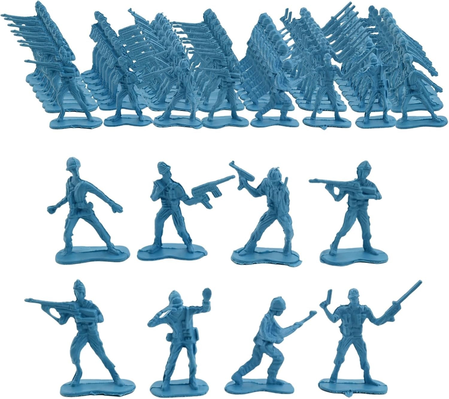 100Pcs Soldiers Toys for Boys,Toy Soldiers Army Toys,Mini Plastic Soldiers