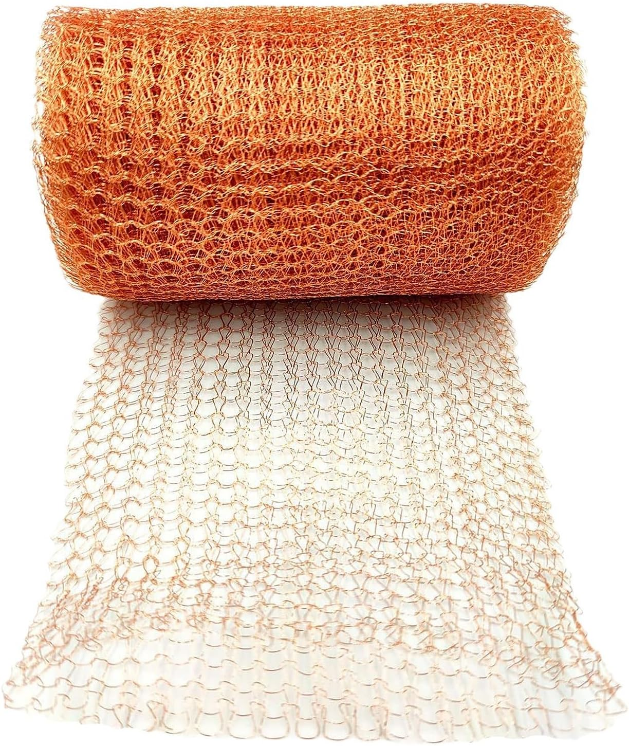 1 Roll Pure Copper Mesh Rodent Pest Control,10 Feet Knitted Copper Mesh Roll
