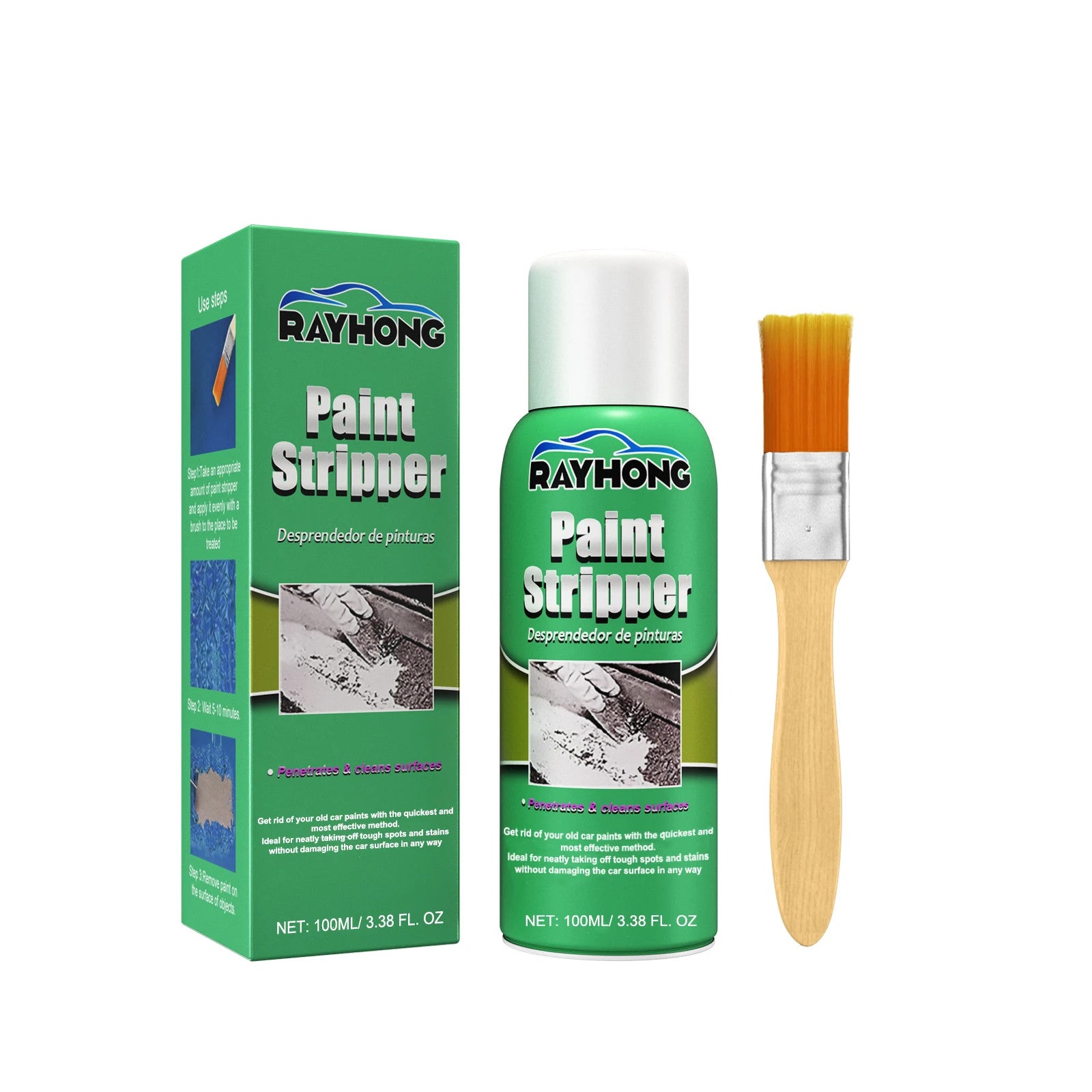 100Ml Automotive Varnish Remover Stripping Metal Surface Paint-Remove Agent