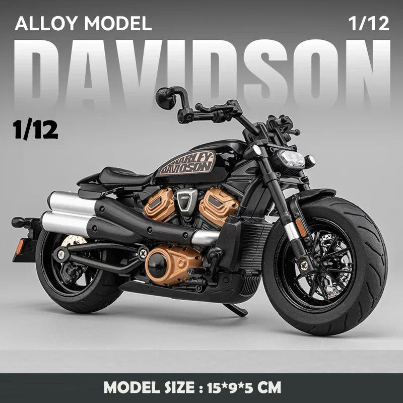 1/12 Harley Davidson Sportster S Motorbike Alloy Model Diecast Racing Motorcycle