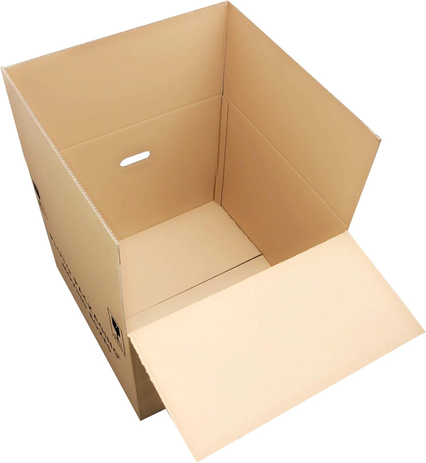 10 Extra Large Cardboard Storage Packing Moving House Boxes with Carry Handles