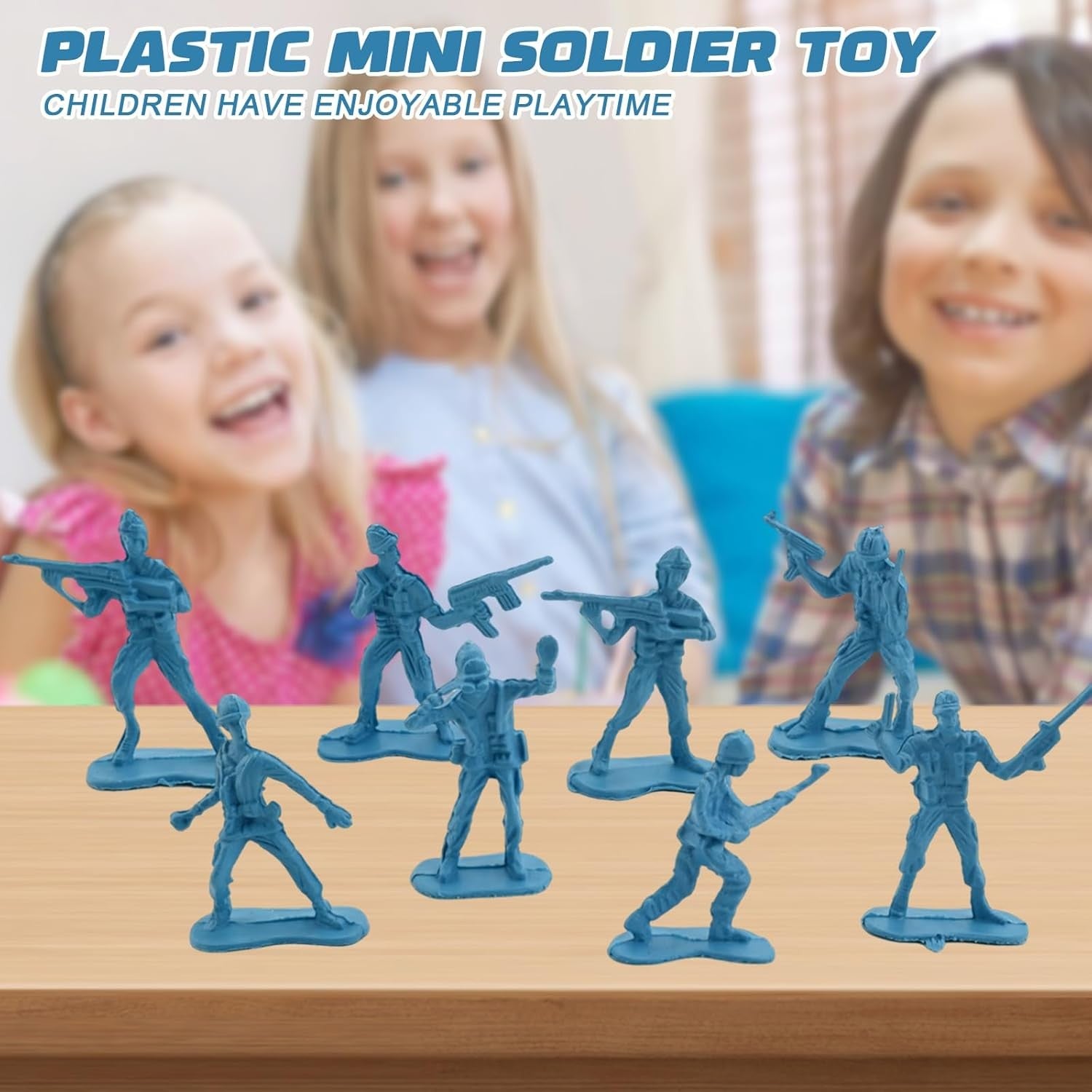 100Pcs Soldiers Toys for Boys,Toy Soldiers Army Toys,Mini Plastic Soldiers