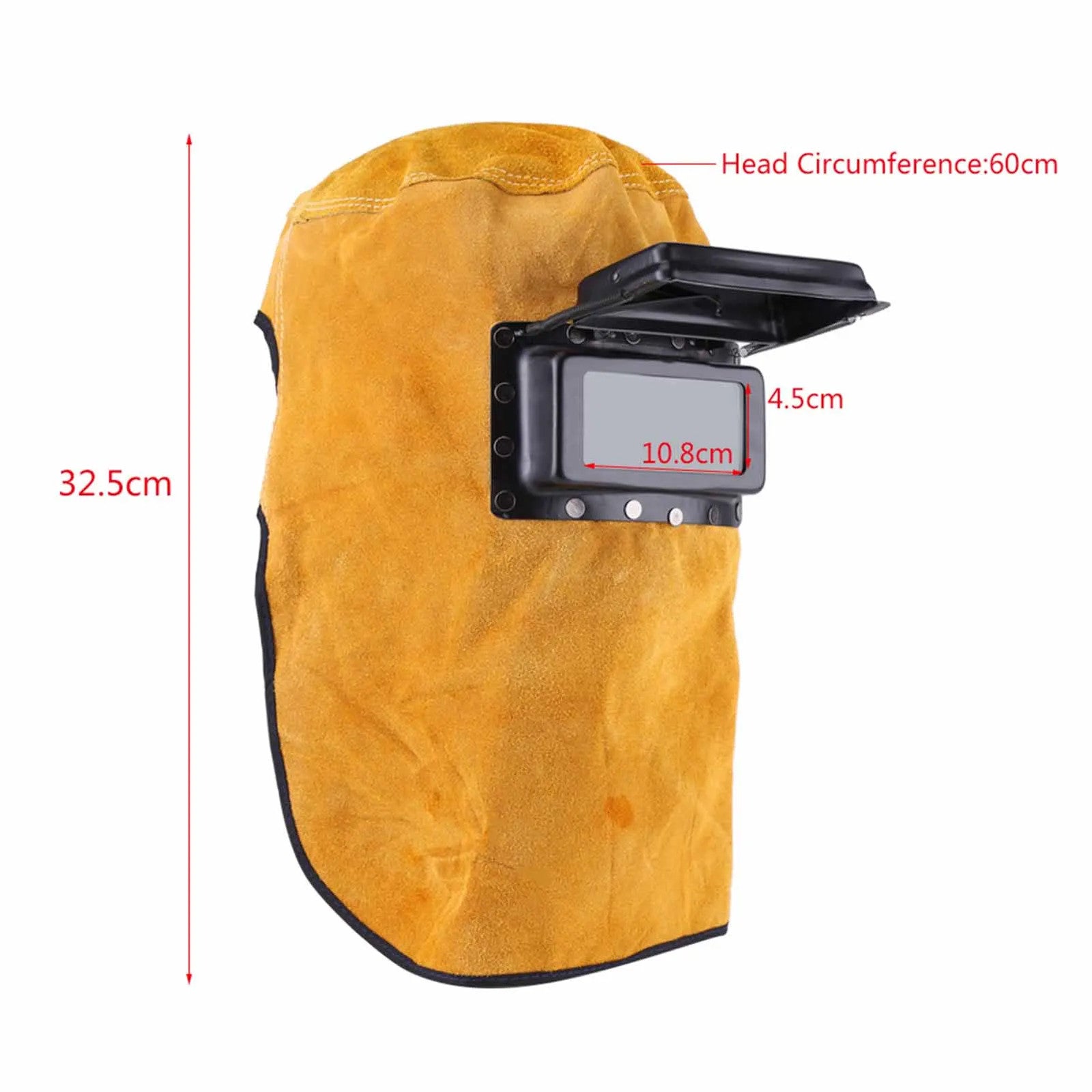 Durable Good Quality Heat Resistant Breathable Welding Helmet Mask with Lens
