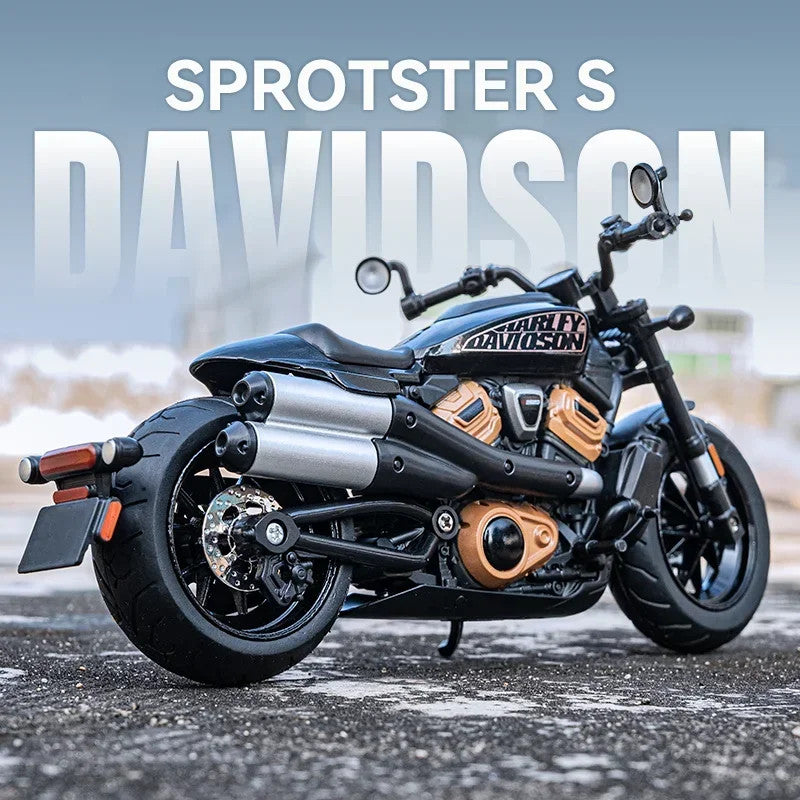 1/12 Harley Davidson Sportster S Motorbike Alloy Model Diecast Racing Motorcycle