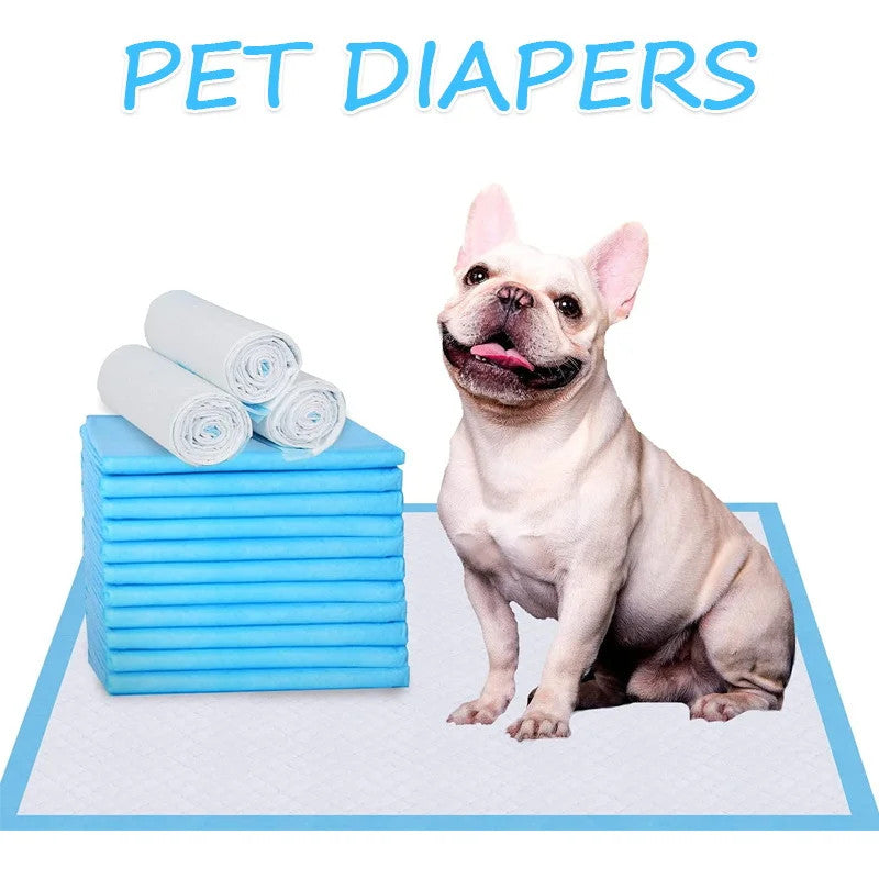 100Pc Pet Diapers 45*60Cm Super Absorbent Pet Diaper Dog Training Pee Pads