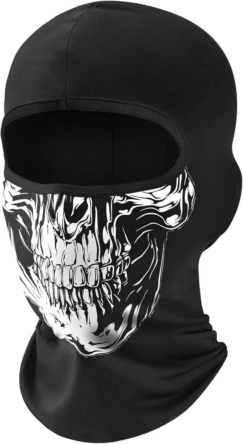 Balaclava Ski Face Mask, Motorcycle Cycling Neck Warmer for Helmet, UV Protector
