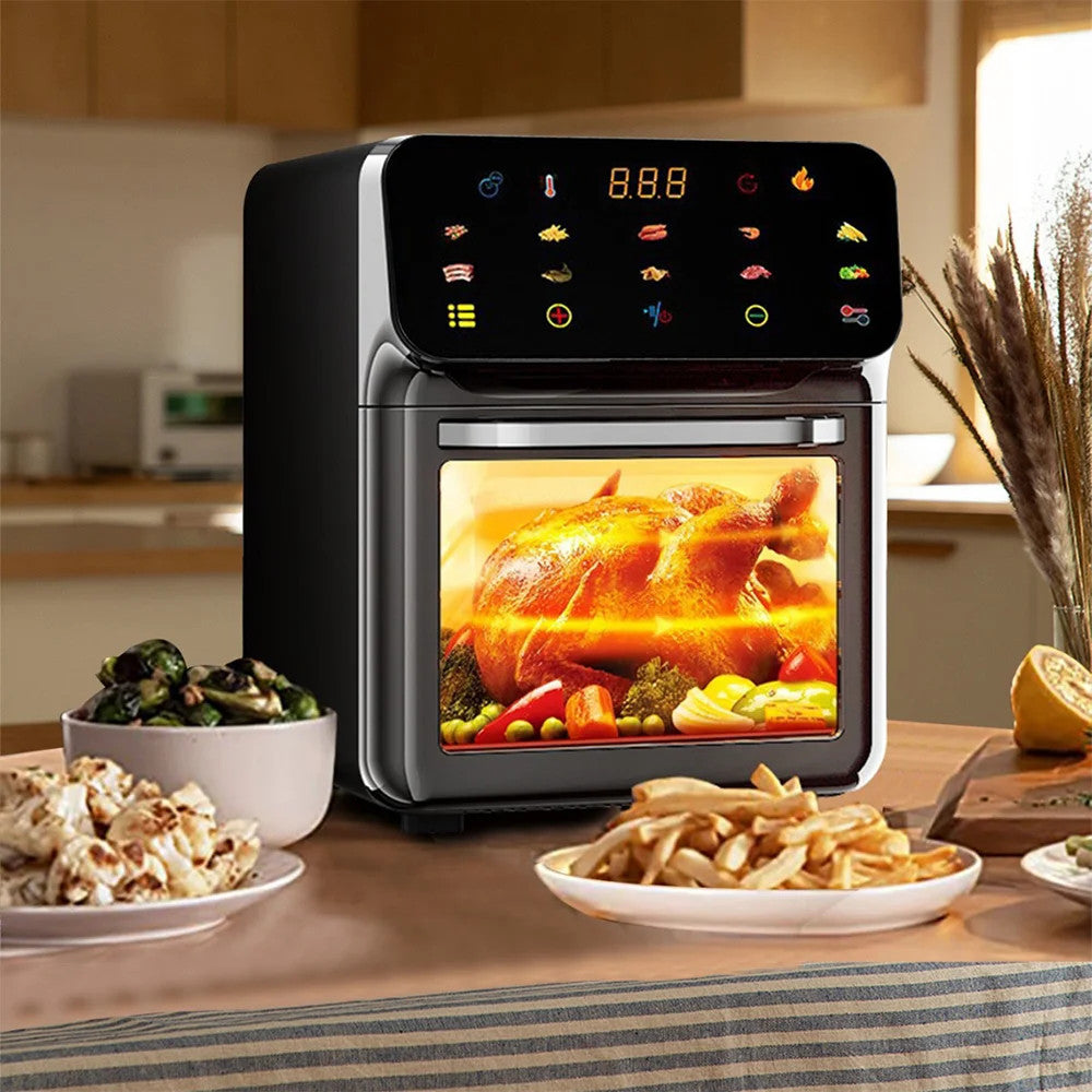 10L Air Fryer Large Capacity Electric Oven Household Multifunctional Non-Stick