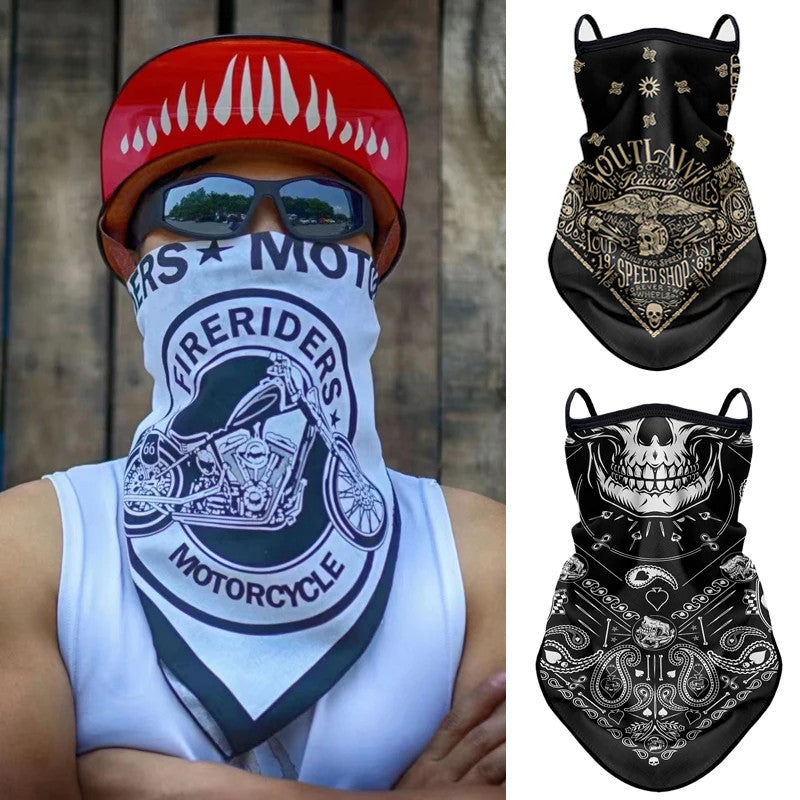 MotorCycling Sunscreen Mask Motorcycle Headscarf Summer Anti-Uv Outdoor Cover