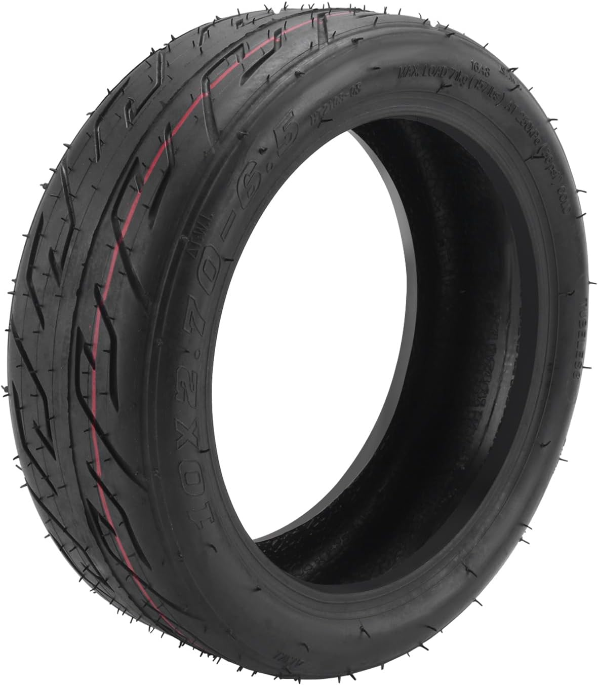 10X2.70-6.5 10 Inch Solid Tyre Thickening and Wear Resistance Electric Scooter