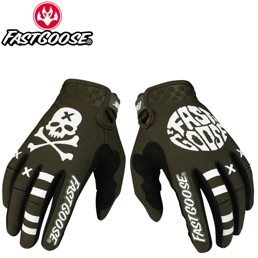Motocross MX Gloves Motorcycle Full Finger Bike BMX MTB ATV off Road S-XXL