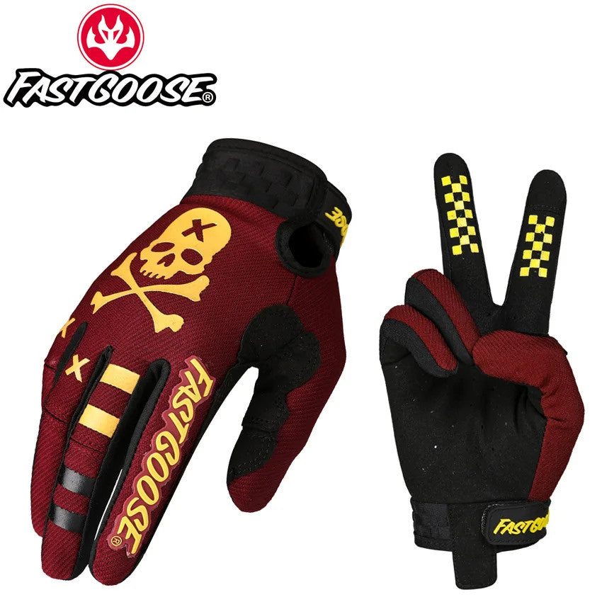 Motocross MX Gloves Motorcycle Full Finger Bike BMX MTB ATV off Road S-XXL