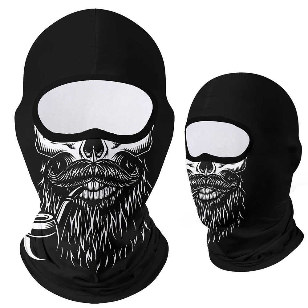Balaclava Face Mask Moto Clown Ghost Skull Mask Breathable Windproof UV