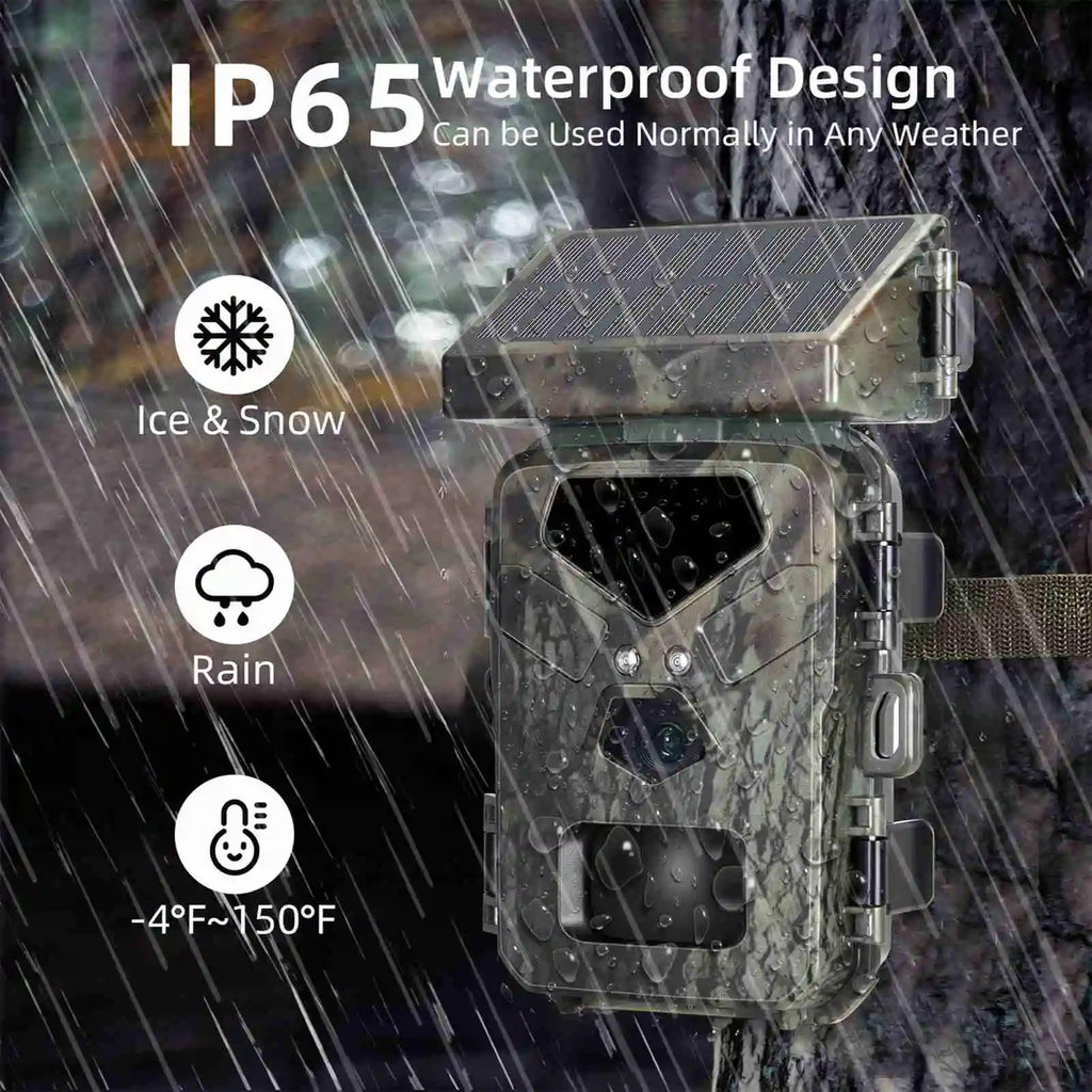 1080P Camera IP65 Wildlife Camera with 0.45S Trigger Time for Outdoor Hunting