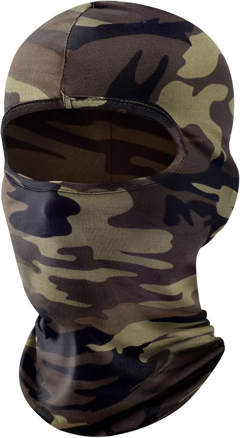 Balaclava Ski Face Mask, Motorcycle Cycling Neck Warmer for Helmet, UV Protector