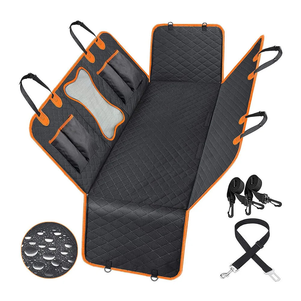 Universal Waterproof Dog Car Seat Cover for Back Seat Pet Car Seat Cover Mesh