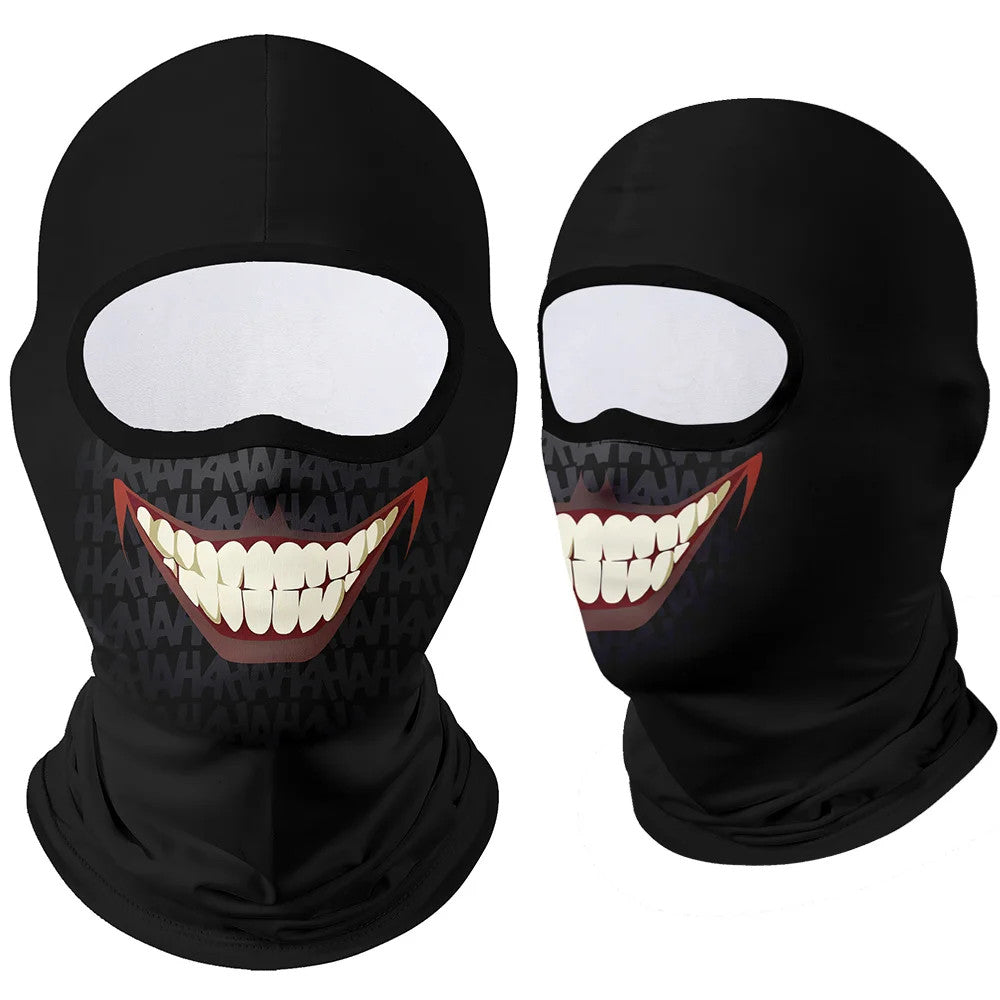 Balaclava Face Mask Moto Clown Ghost Skull Mask Breathable Windproof UV