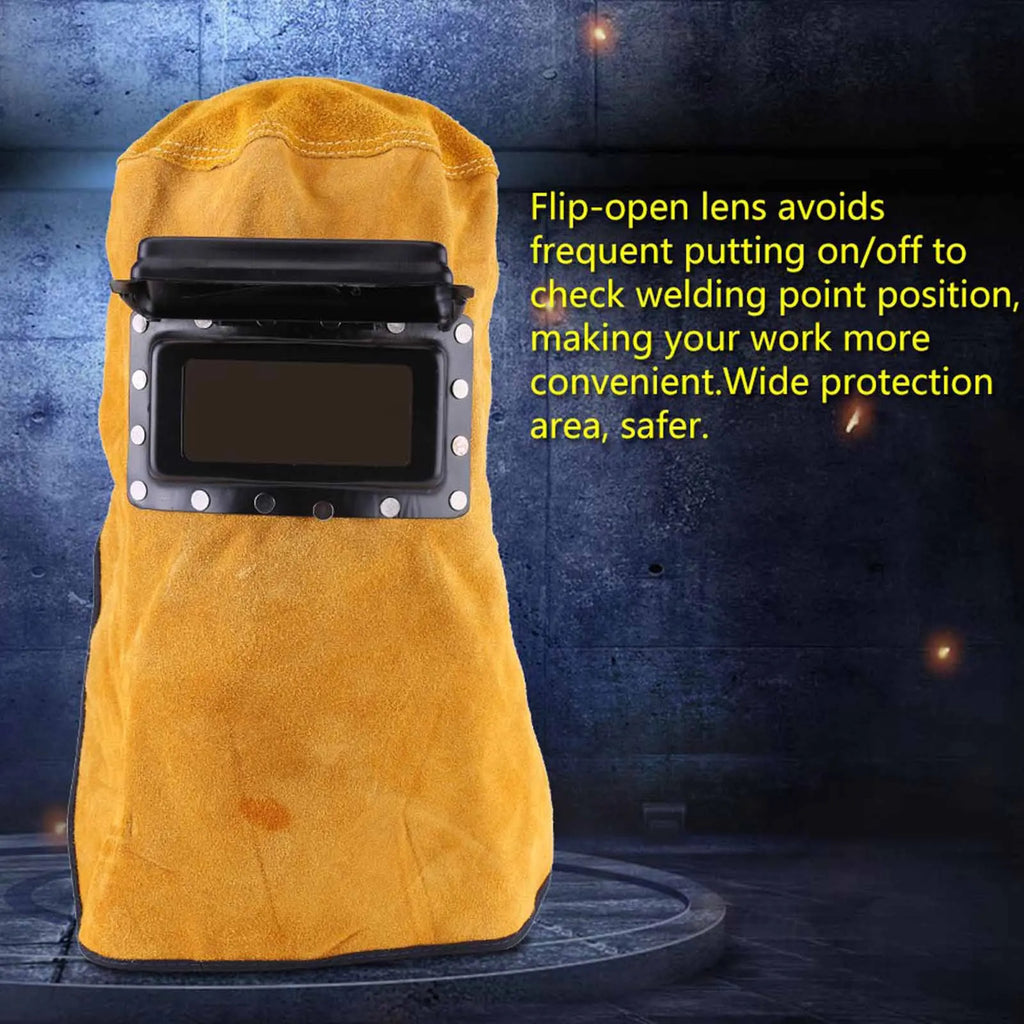 Durable Good Quality Heat Resistant Breathable Welding Helmet Mask with Lens