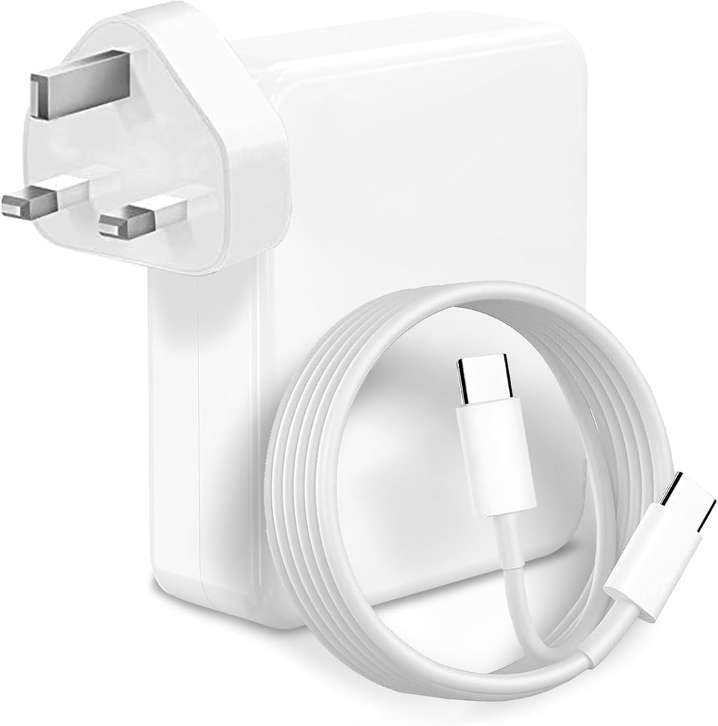 100W Mac Book Pro/Air USB C Charger - Fast Travel Laptop Charger for Mac Book
