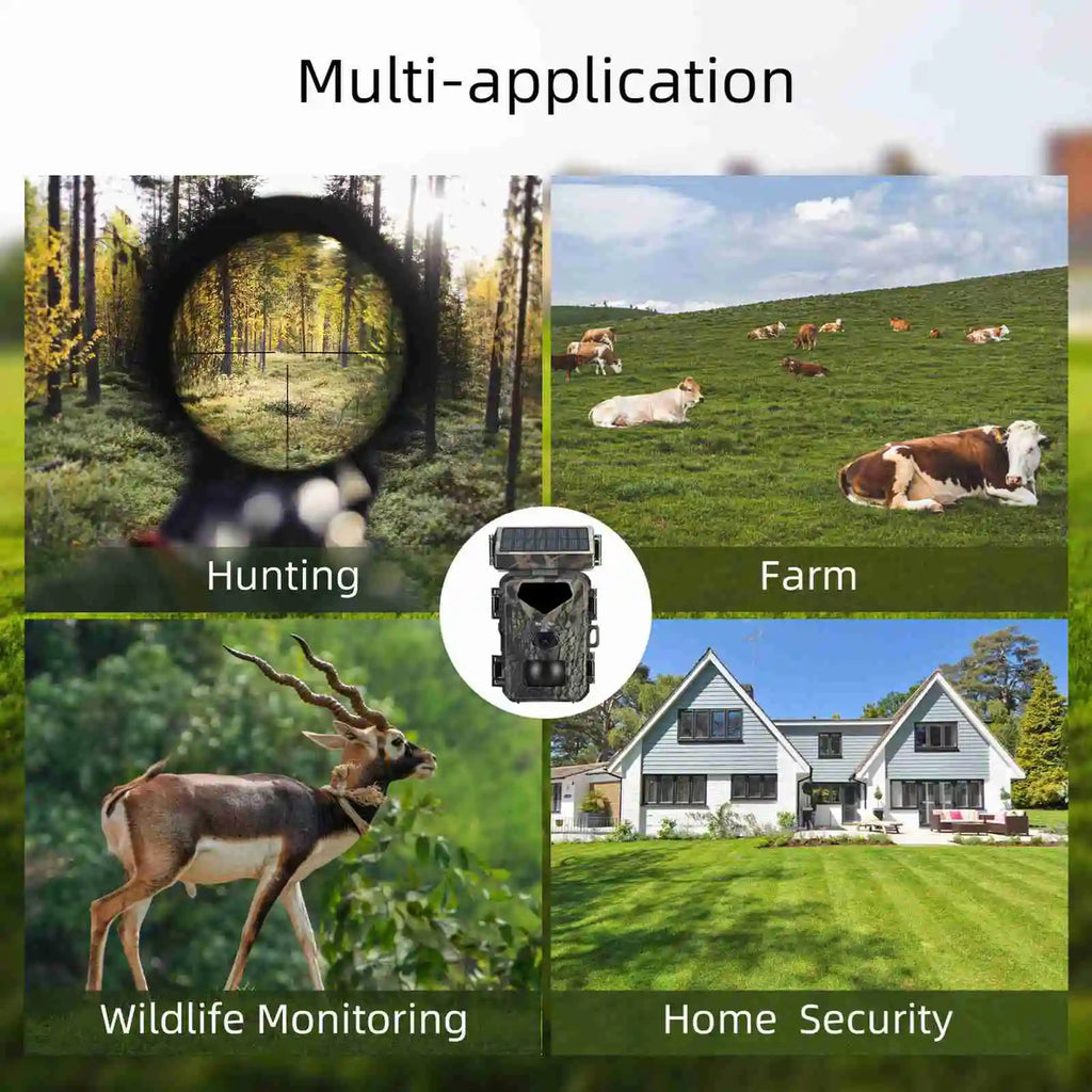 1080P Camera IP65 Wildlife Camera with 0.45S Trigger Time for Outdoor Hunting