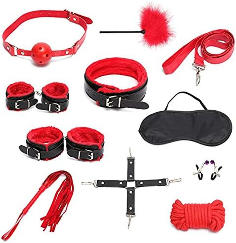 10Pcs Bondage Bed Restraints Sex Toys Adult Toys Sex BDSM Couple Bed Restraints