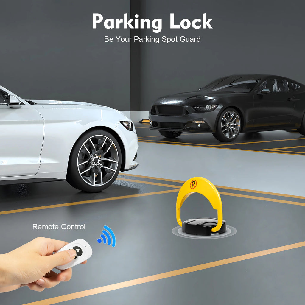 Remote Control Parking Lock Car Parking Spot Lock Auto Space Stall Barrier
