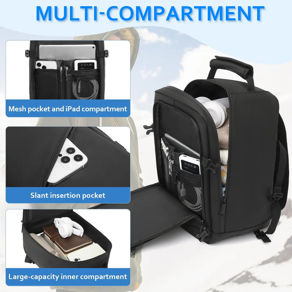 Ryanair Cabin Backpack 40X20X25Cm - 20L Waterproof Carry on Bag Airline Approved
