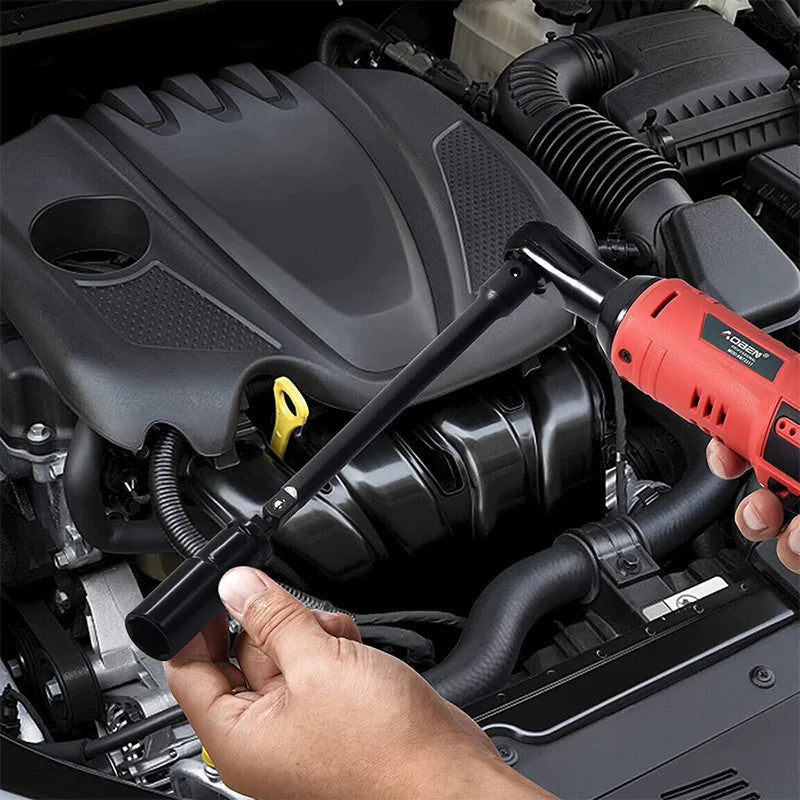 10Pcs Impact Socket Set 1/2” Drive Hex Spanner Deep Sockets 10-24Mm Wrench