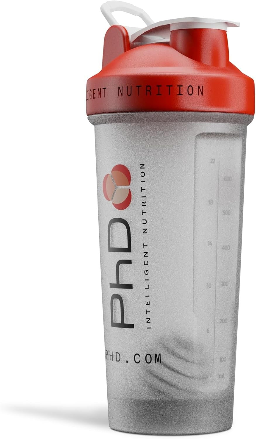 PhD Nutrition Mixball Shaker Shaker for Protein Shakes, Wire Mixball Whisk 600ml