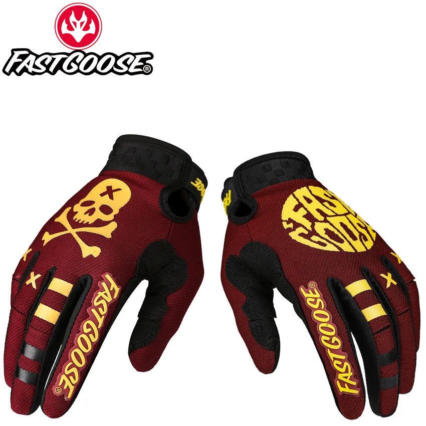 Motocross MX Gloves Motorcycle Full Finger Bike BMX MTB ATV off Road S-XXL