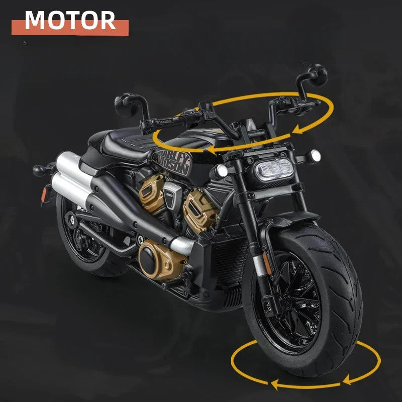 1/12 Harley Davidson Sportster S Motorbike Alloy Model Diecast Racing Motorcycle