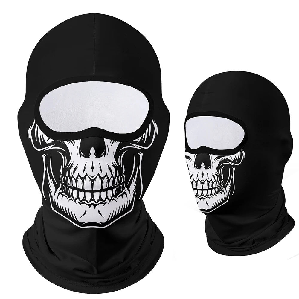 Balaclava Face Mask Moto Clown Ghost Skull Mask Breathable Windproof UV