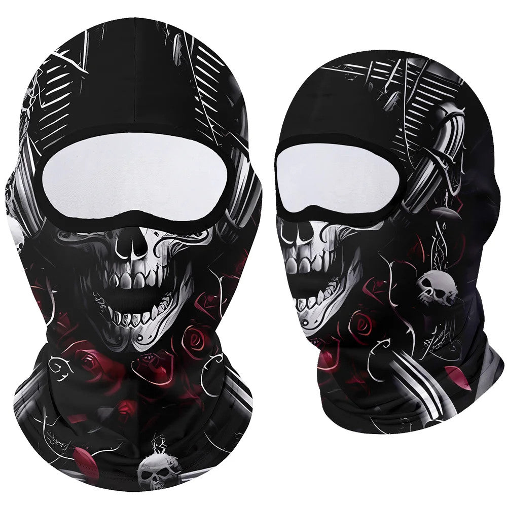 Balaclava Face Mask Moto Clown Ghost Skull Mask Breathable Windproof UV