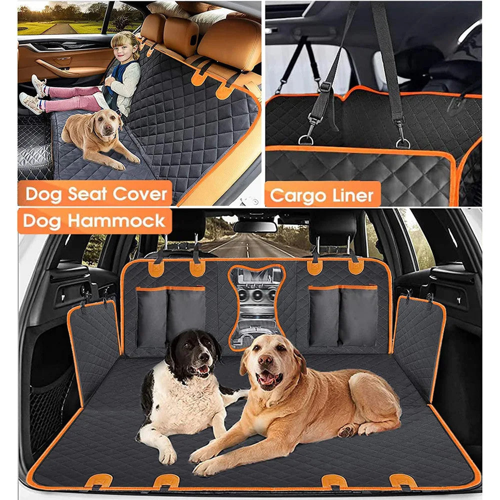 Universal Waterproof Dog Car Seat Cover for Back Seat Pet Car Seat Cover Mesh