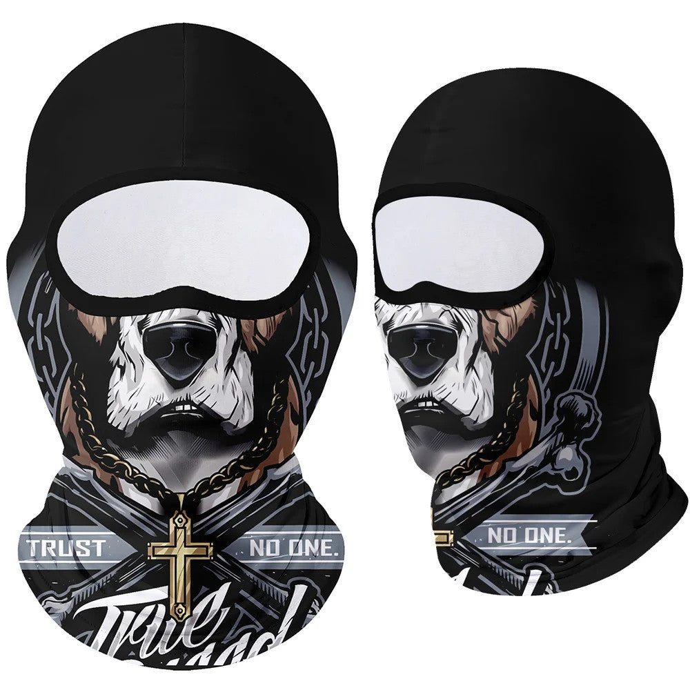 Balaclava Face Mask Moto Clown Ghost Skull Mask Breathable Windproof UV