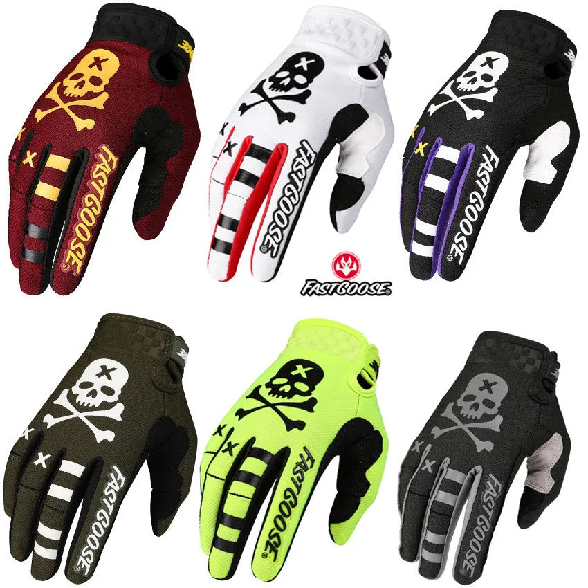 Motocross MX Gloves Motorcycle Full Finger Bike BMX MTB ATV off Road S-XXL