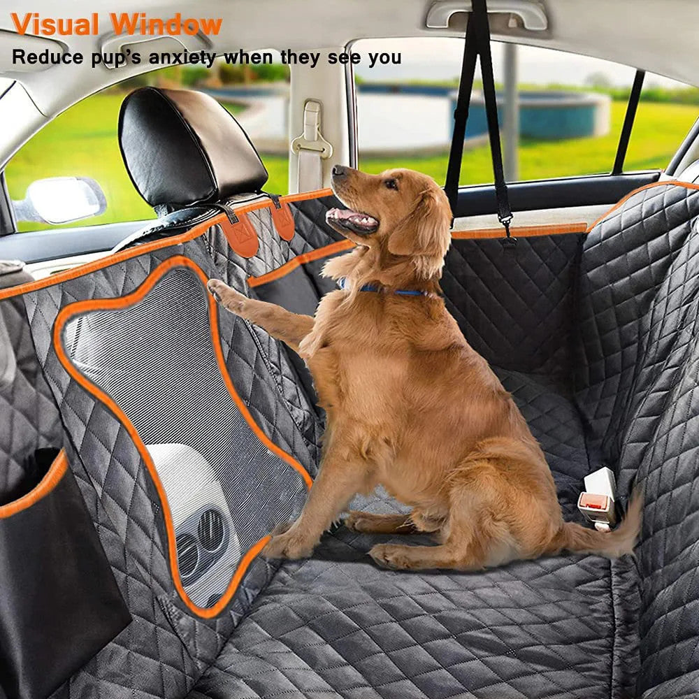 Universal Waterproof Dog Car Seat Cover for Back Seat Pet Car Seat Cover Mesh