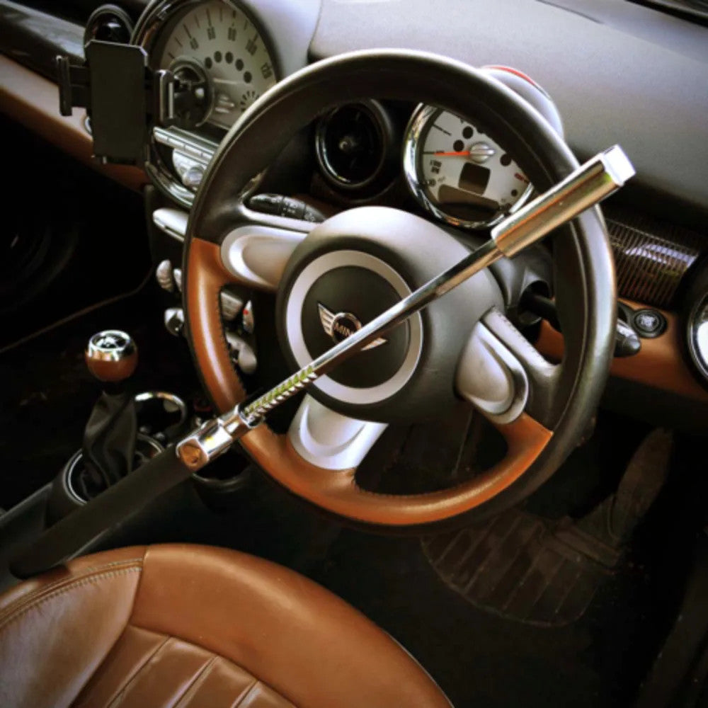 Steering Wheel Lock Heavy Duty High Security Car Van anti Theft 3 Keys Universal